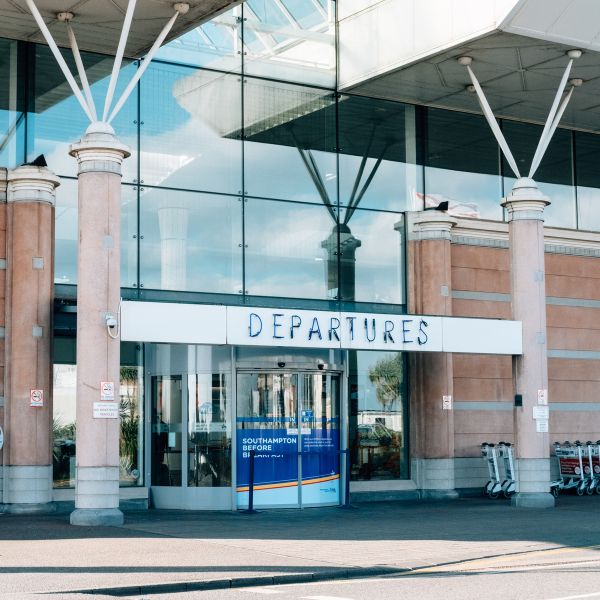 External image of Airport Departures building